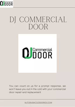 Commercial Handicap Door Opener