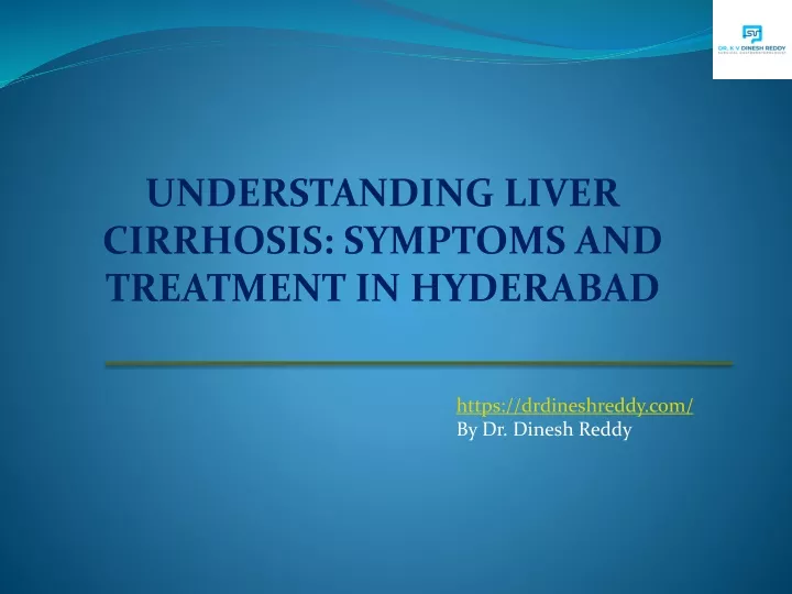 understanding liver cirrhosis symptoms