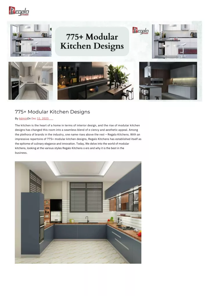 775 modular kitchen designs