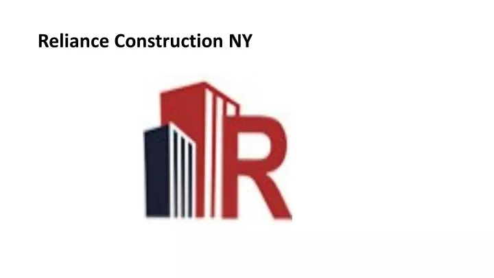 reliance construction ny