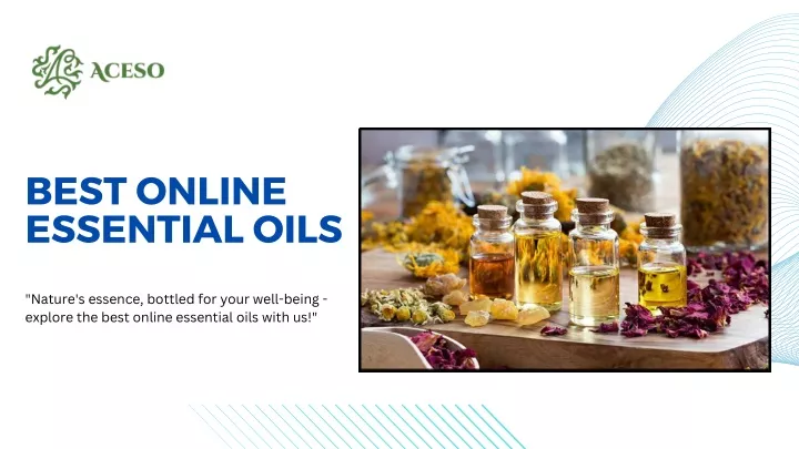 best online essential oils