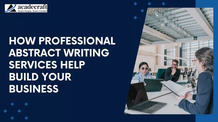 how professional abstract writing services help