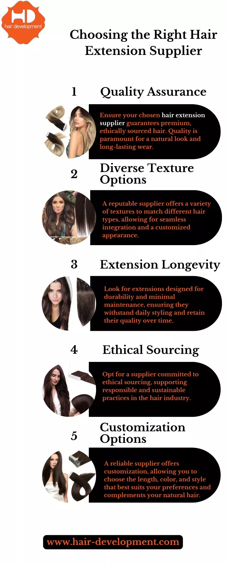 choosing the right hair extension supplier