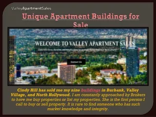 Unique Apartment Buildings for Sale PPT