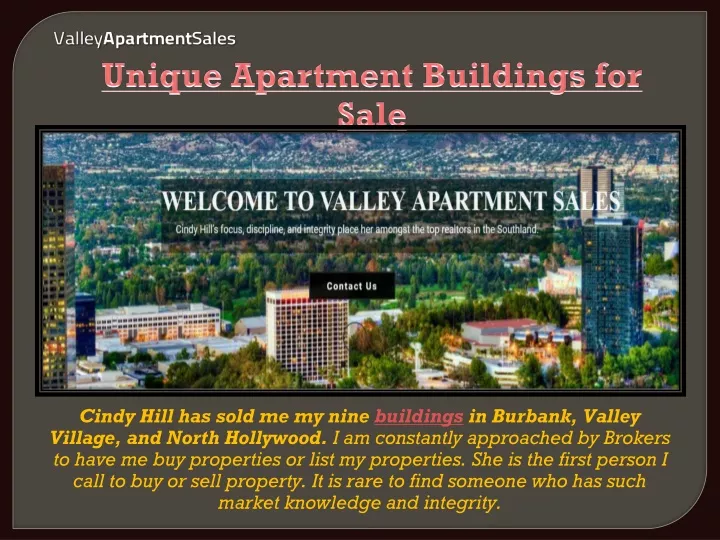 unique apartment buildings for sale