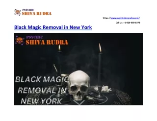 Black Magic Removal in New York