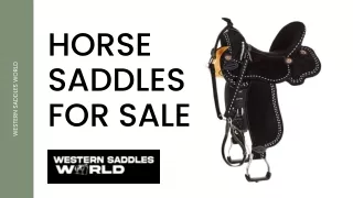 Horse Saddles for Sale