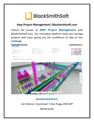 Awp Project Management| Blacksmithsoft.com