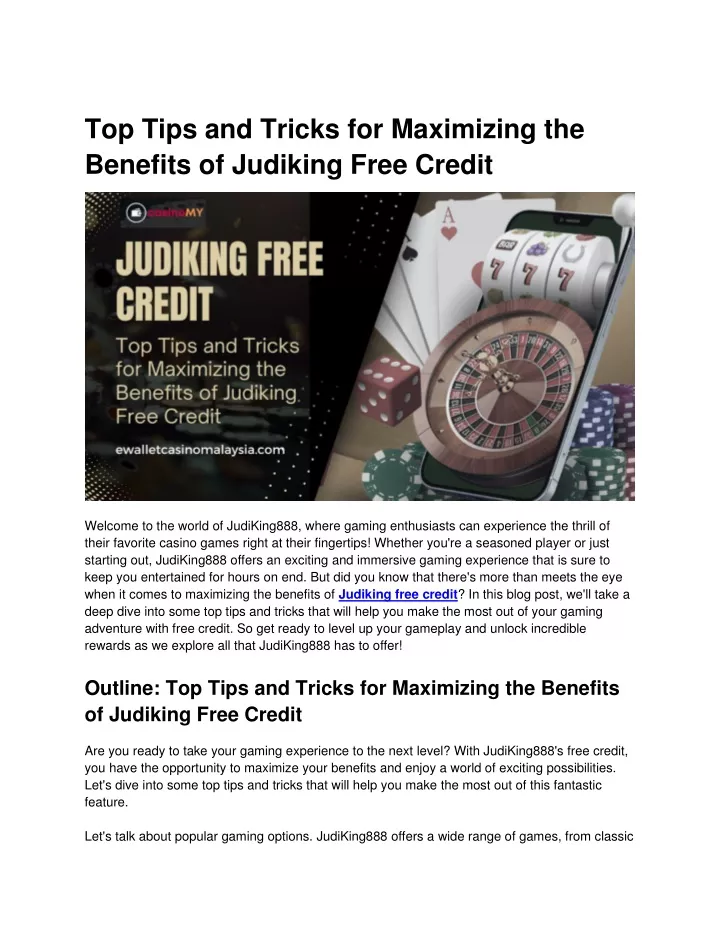 top tips and tricks for maximizing the benefits