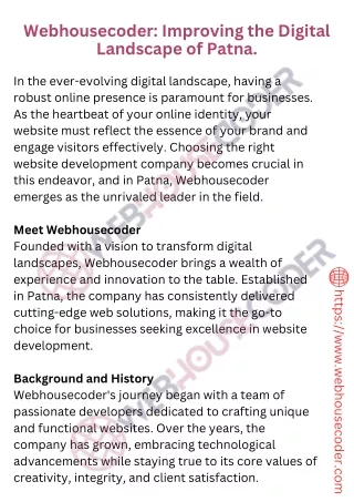 Website Development Company In Patna | Best Digital Marketing Company Patna