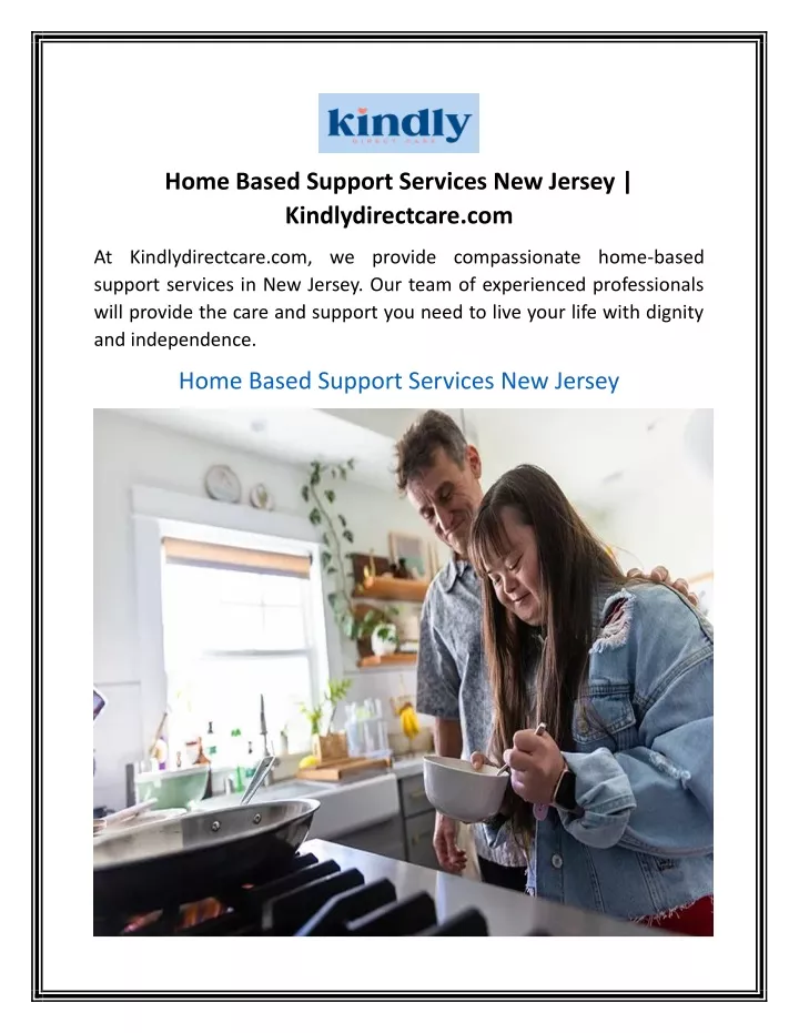 home based support services new jersey