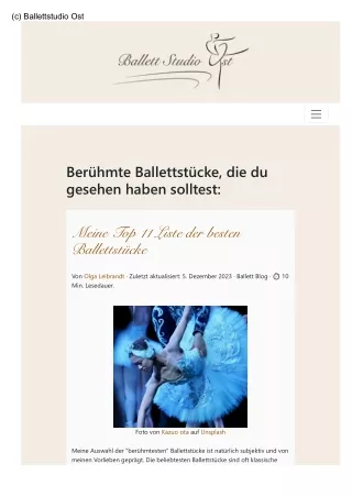 www-ballettstudio-ost-de-beruehmte-ballettstuecke-php