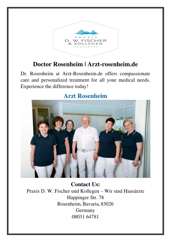 doctor rosenheim arzt rosenheim de