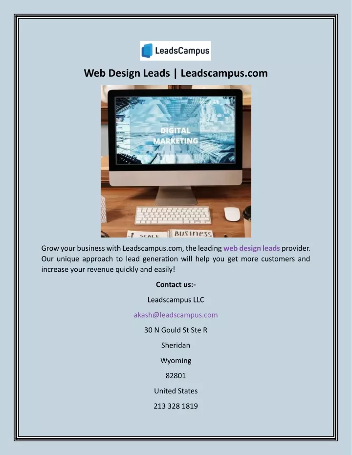 web design leads leadscampus com