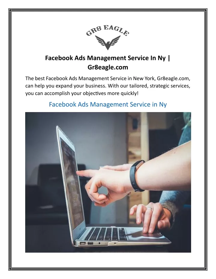 facebook ads management service in ny gr8eagle com