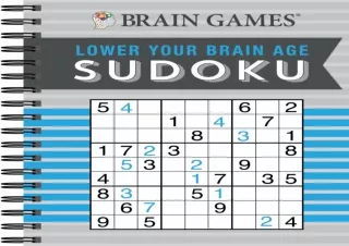 Pdf⚡️(read✔️online) Brain Games - Sudoku (Chalkboard #2): Boost Your Brainpower in Minutes