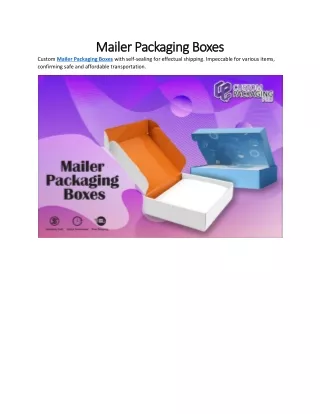 mailer packaging boxes mailer packaging boxes
