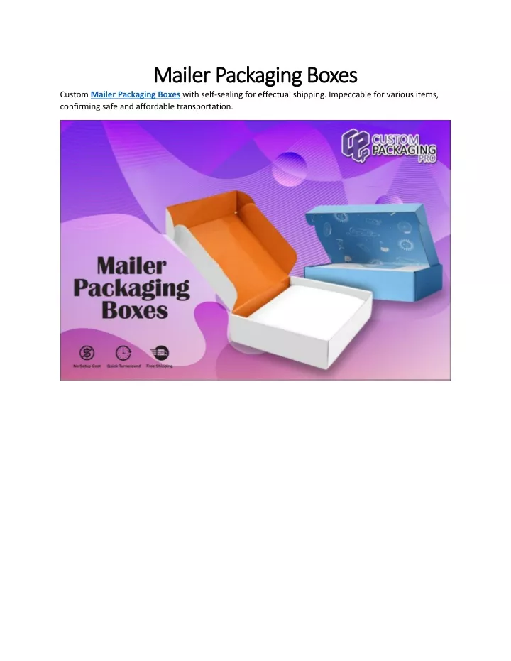 mailer packaging boxes mailer packaging boxes