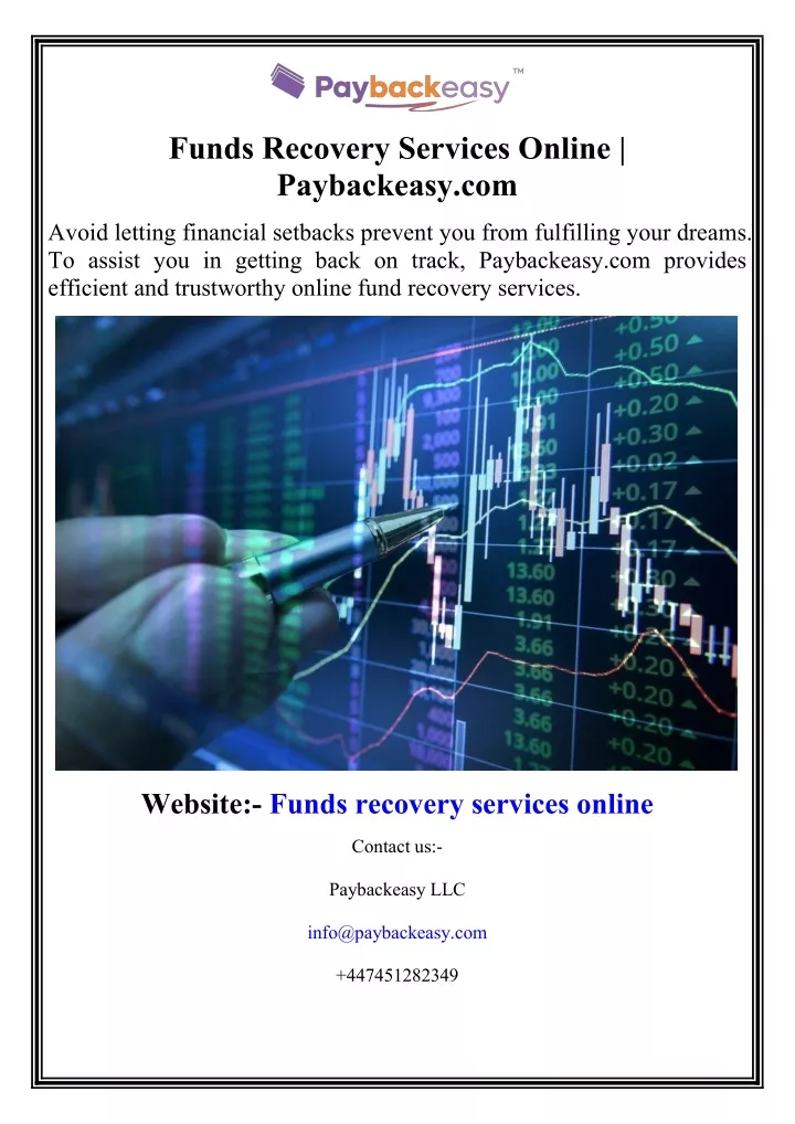 funds recovery services online paybackeasy com