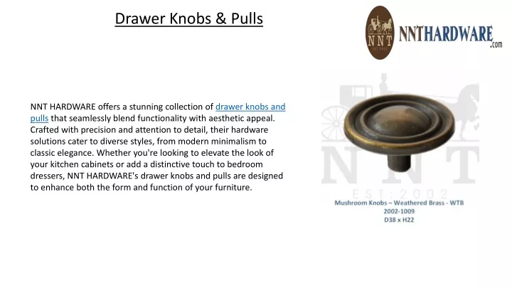 drawer knobs pulls