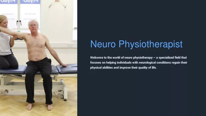 neuro physiotherapist
