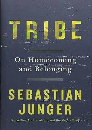 [PDF]❤️DOWNLOAD⚡️ Tribe: On Homecoming and Belonging
