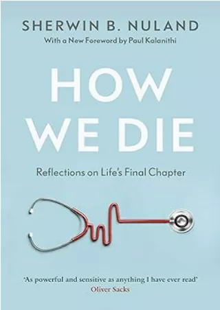 PDF✔️Download❤️ How We Die