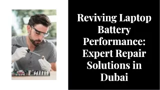 Best laptop battery repair service  dubai