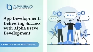 Alpha Bravo Development Review: App Development Company in US