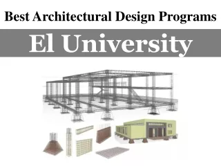 best architectural design programs