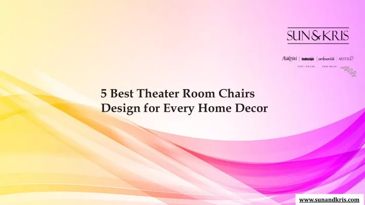5 best theater room chairs design for every home