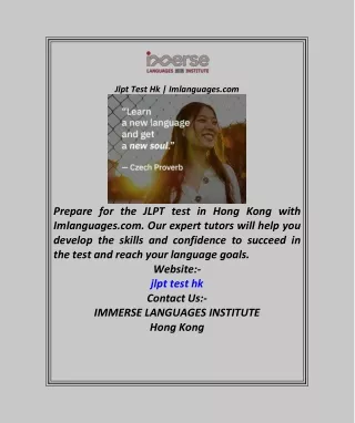 jlpt test hk imlanguages com