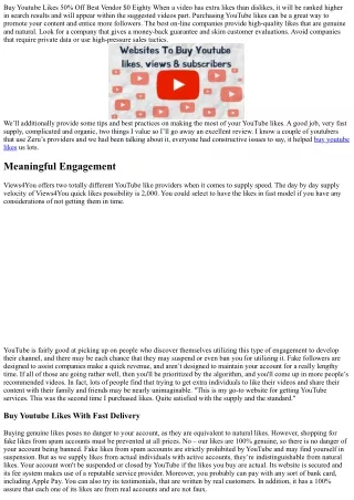 buy youtube likes 50 off best vendor 0 eighty