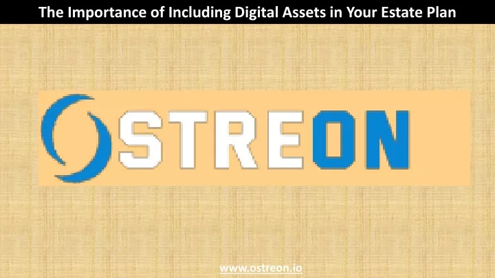 the importance of including digital assets