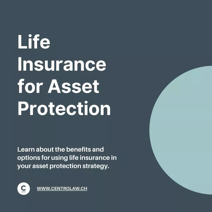 life insurance for asset protection