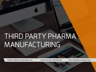 third party pharma manufacturing