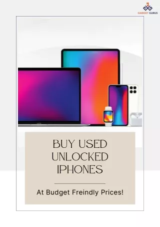 Buy used unlocked Iphones from your technology partner | Gadget Gurus