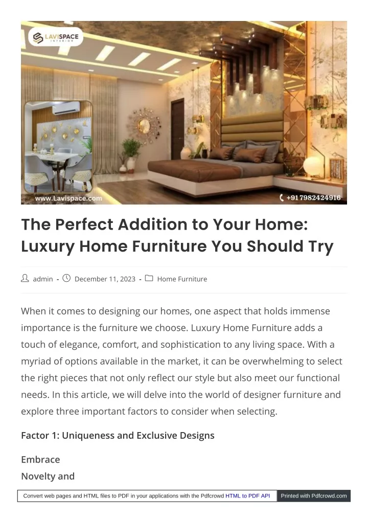 the perfect addition to your home luxury home