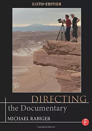 Download ⚡️PDF❤️ Directing the Documentary (Portuguese and English Edition)