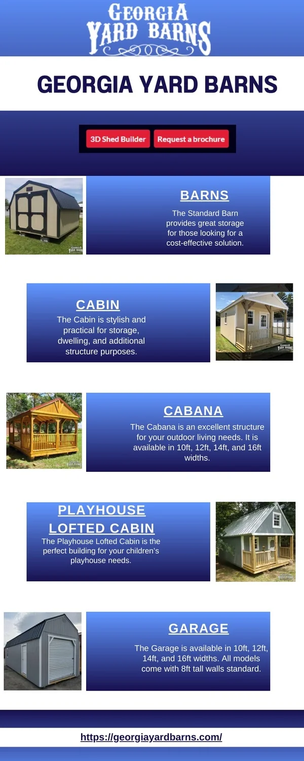 Georgia Yard Barns