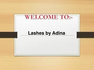 welcome to