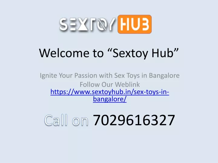 welcome to sextoy hub