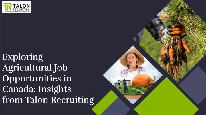 exploring agricultural job opportunities