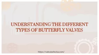 understanding the different types of butterfly valves