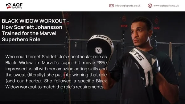 BLACK WIDOW WORKOUT – How Scarlett Johansson Trained for the Marvel Superhero Role