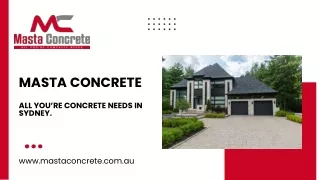 Best Concrete Driveways & Crossover Builders Sydney