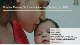 Creative Mommy Photoshoot Ideas You Should Try in 2023