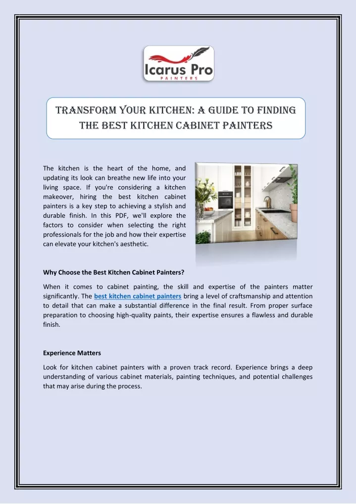transform your kitchen a guide to finding