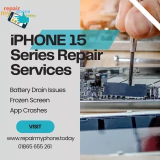 iPHONE 15 Repair Services