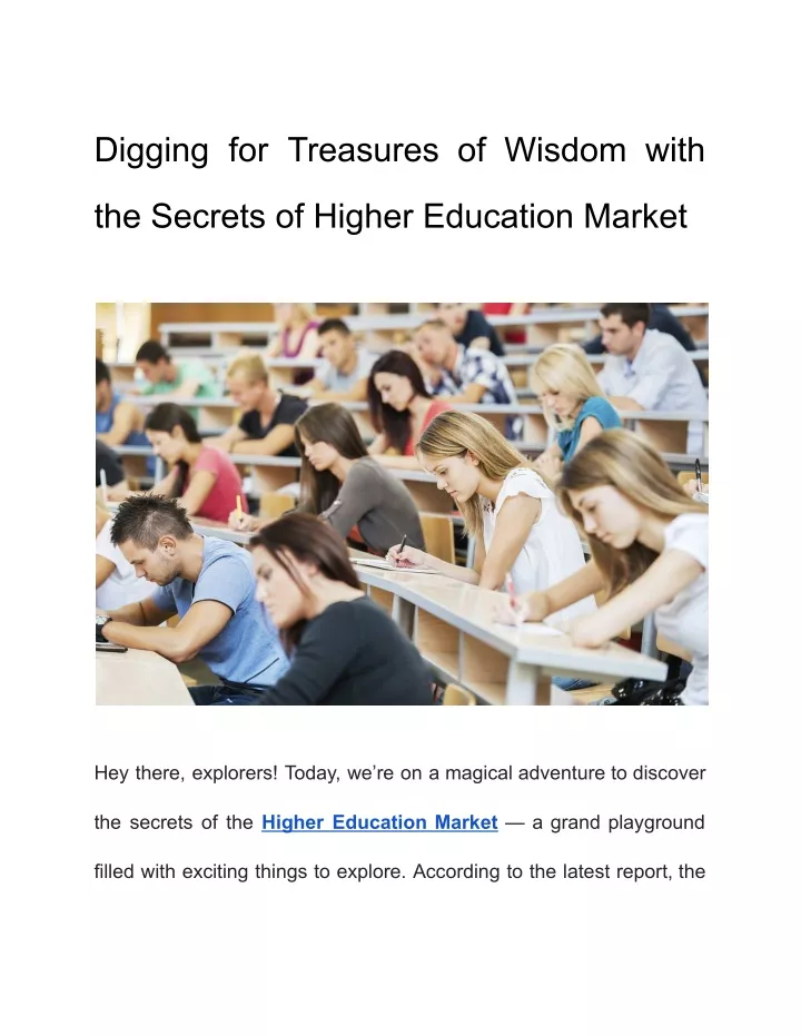 digging for treasures of wisdom with